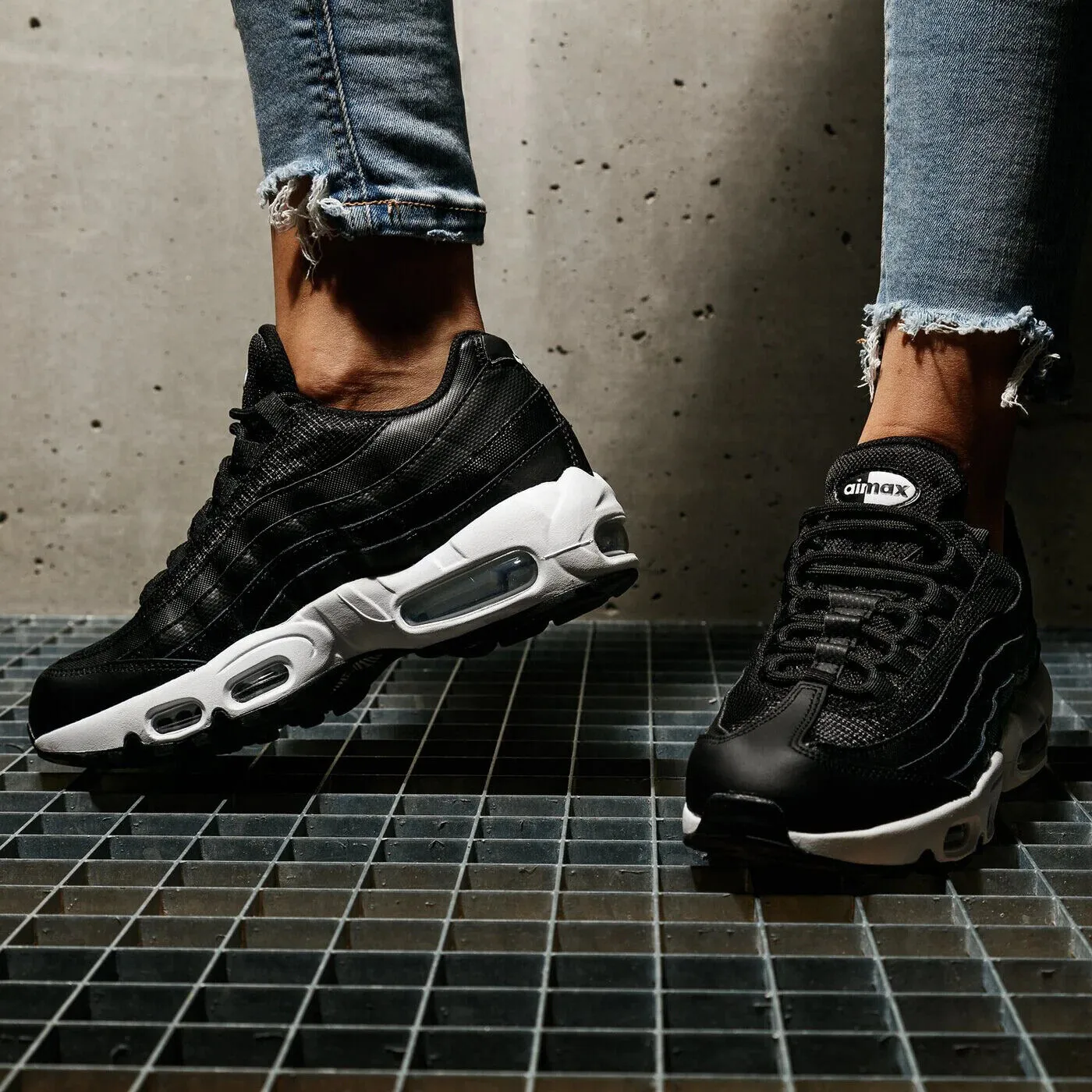 Nike - Air Max 95 - Black White