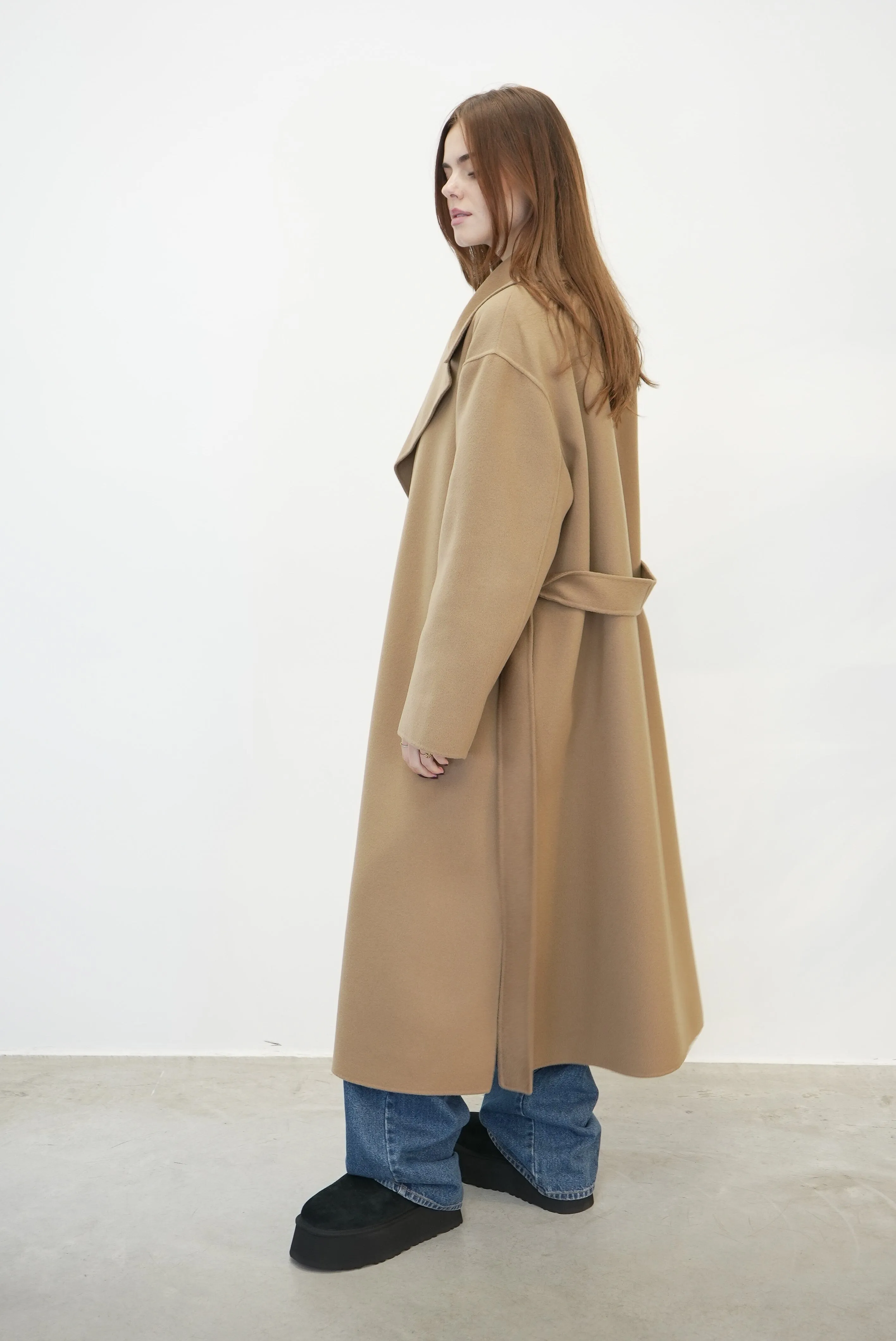 OLANDA COAT IN CAMEL