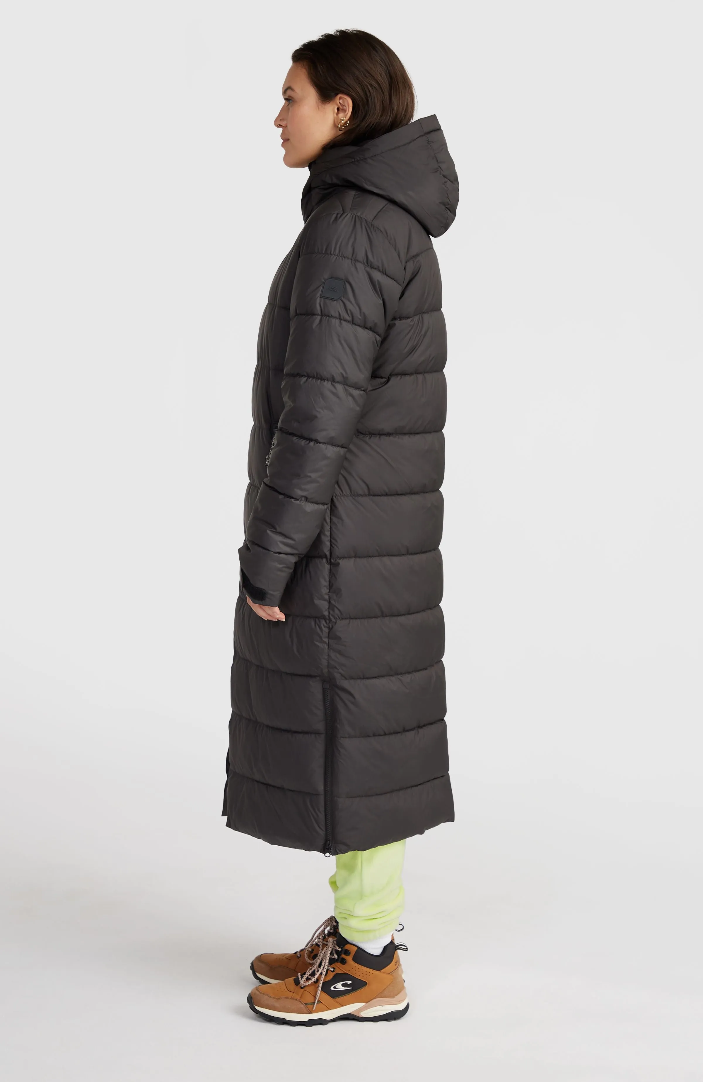 O'Riginals Long Puffer Jacket | Black Out