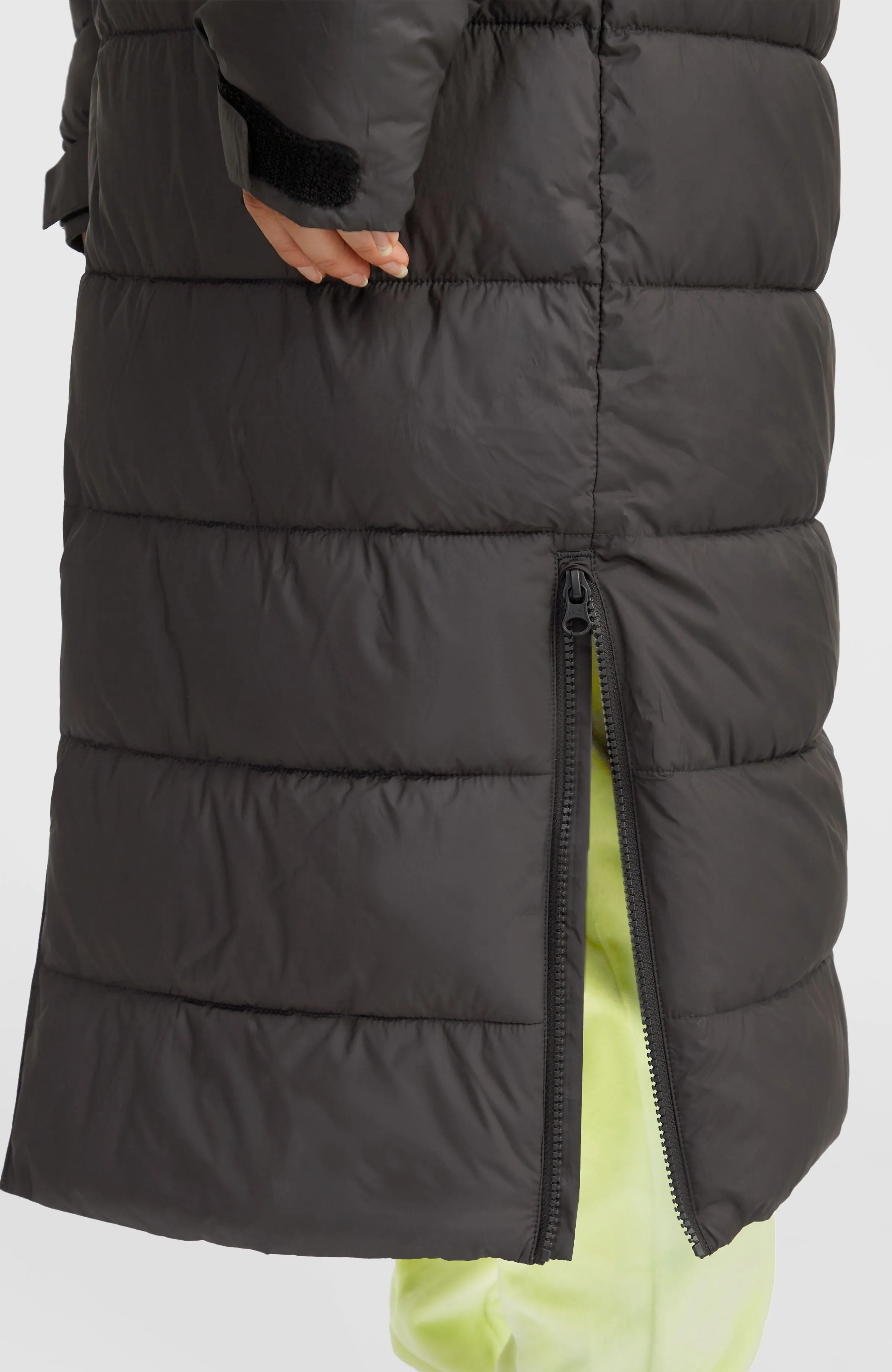 O'Riginals Long Puffer Jacket | Black Out