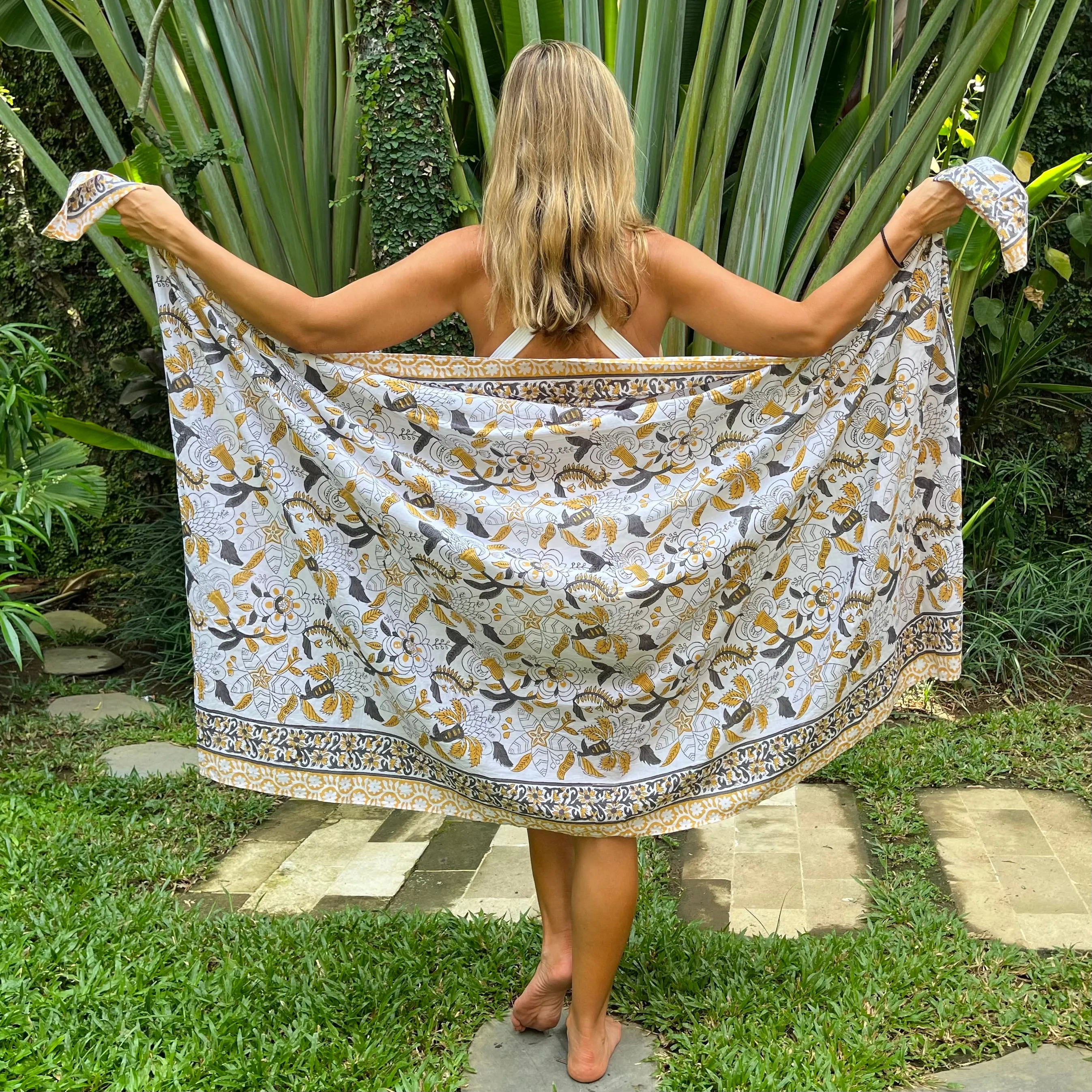 Palm Desert Cotton Sarong