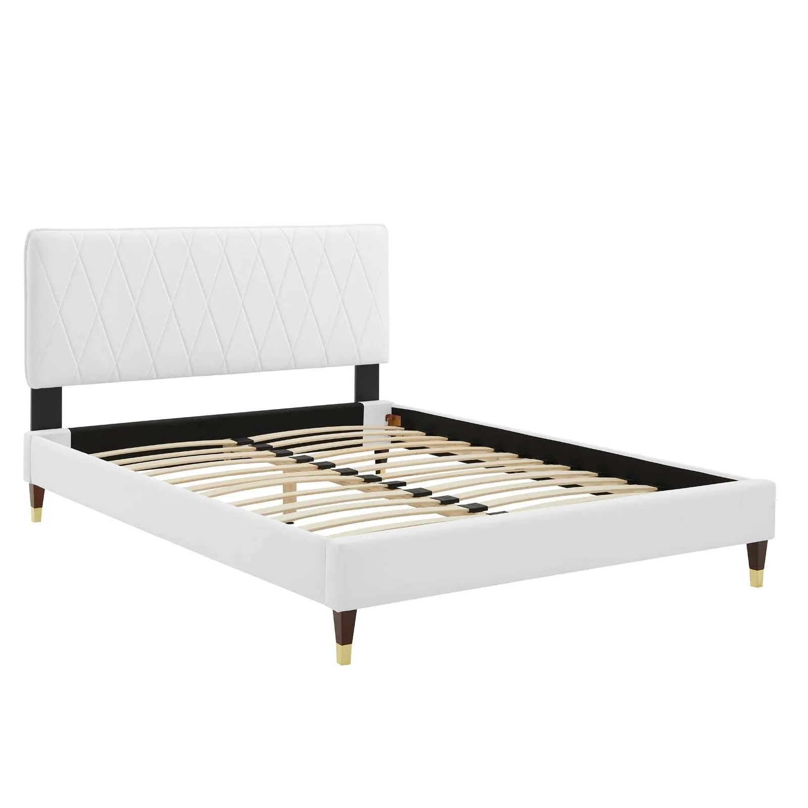 Phillipa  Performance Velvet Platform Bed