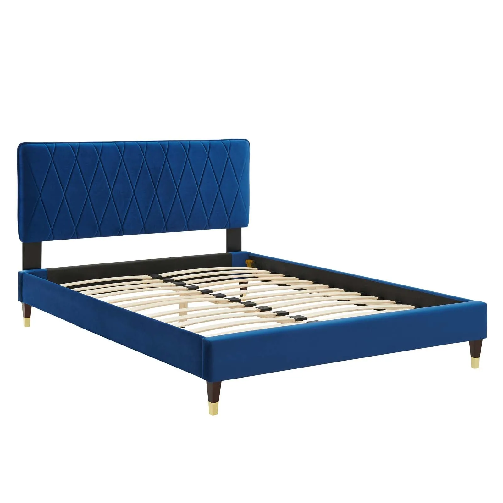 Phillipa  Performance Velvet Platform Bed