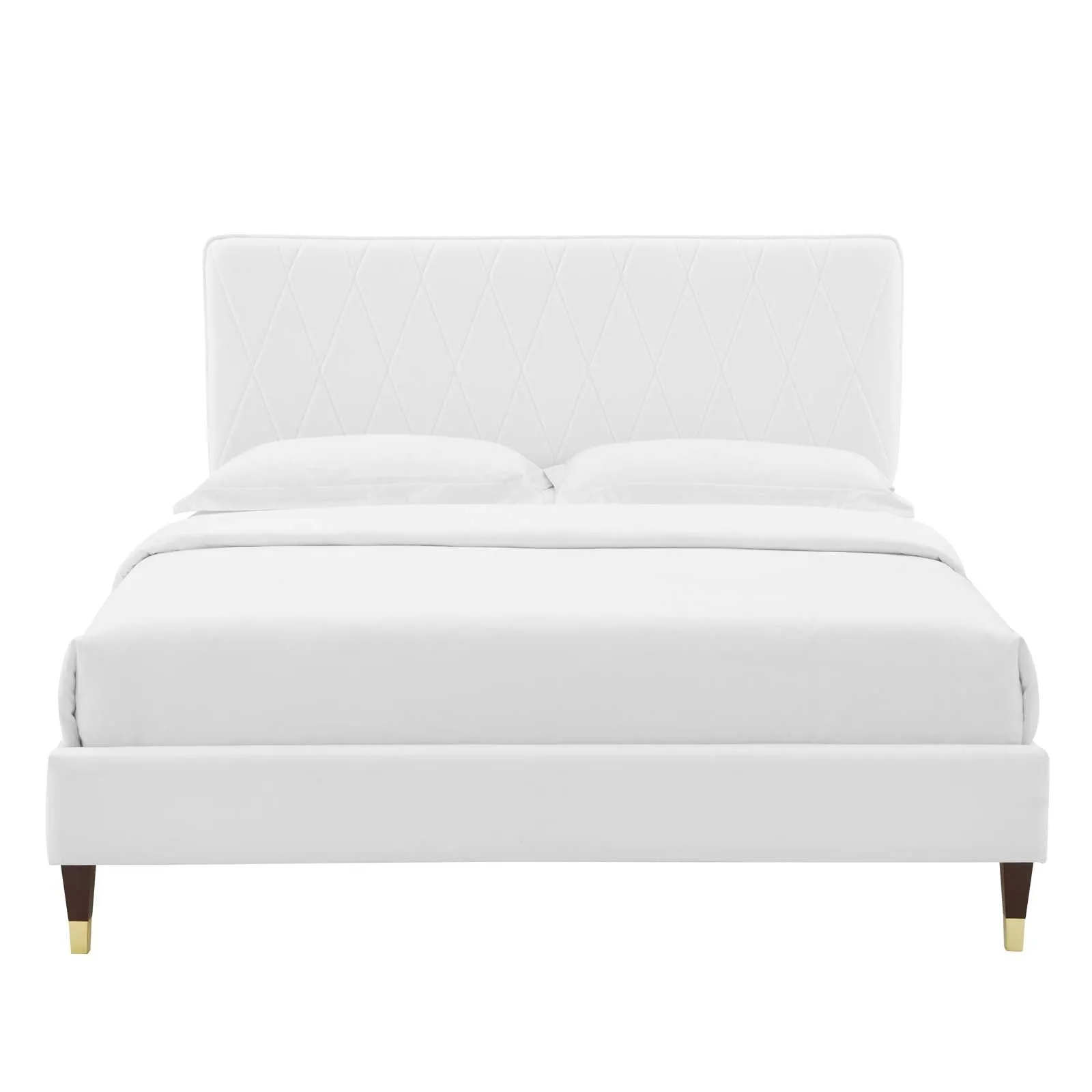 Phillipa  Performance Velvet Platform Bed