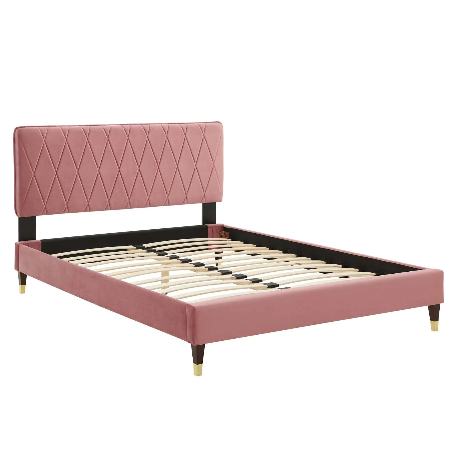 Phillipa  Performance Velvet Platform Bed