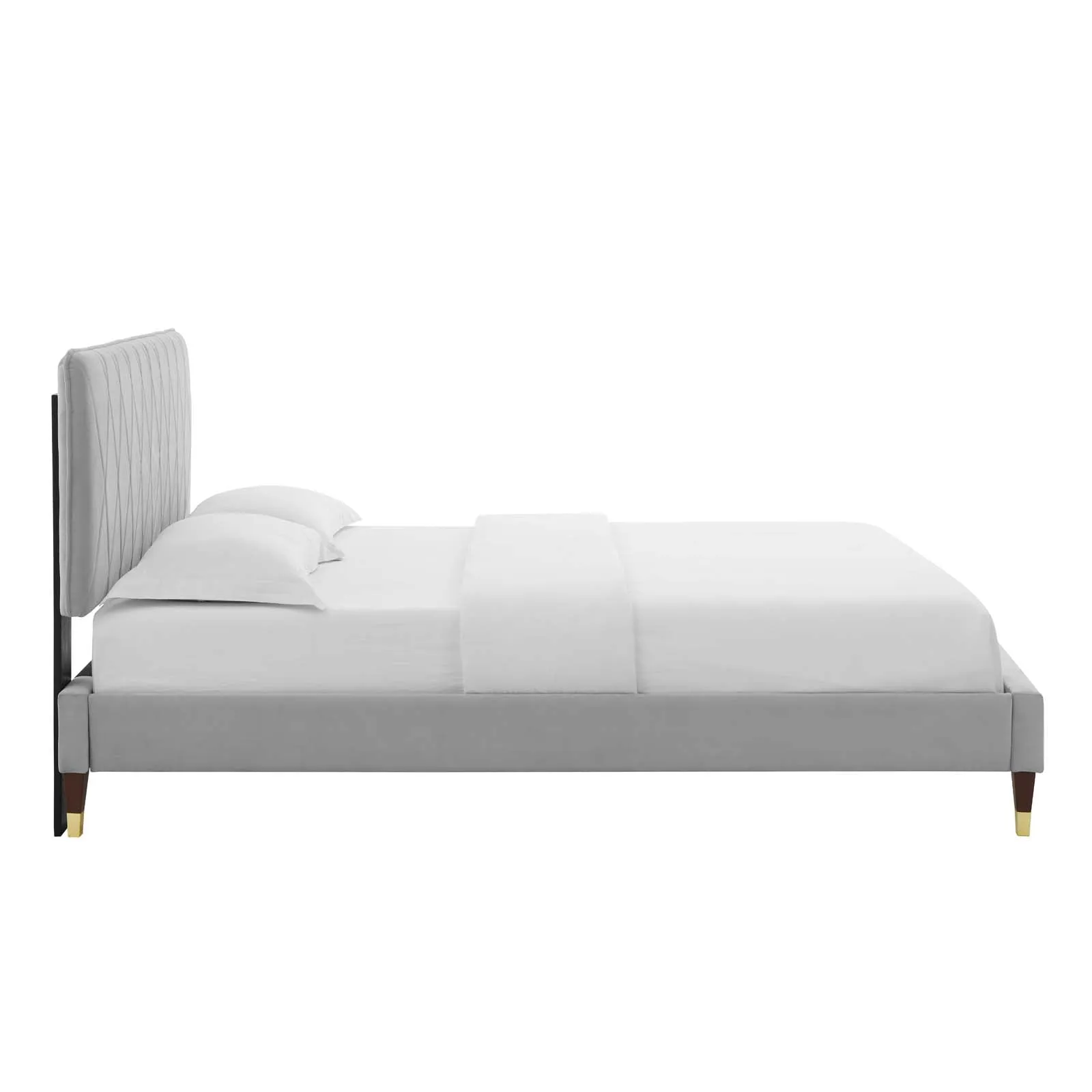 Phillipa  Performance Velvet Platform Bed