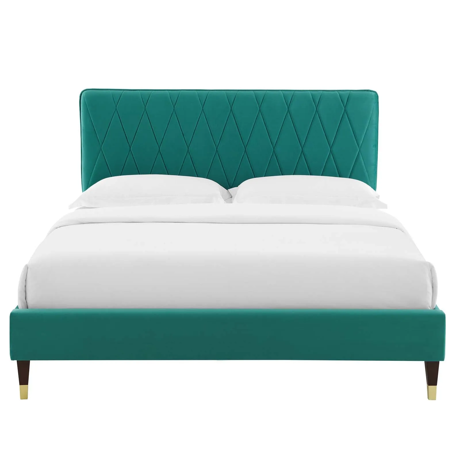 Phillipa  Performance Velvet Platform Bed