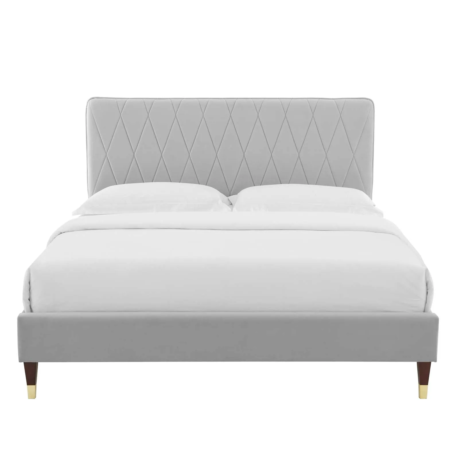 Phillipa  Performance Velvet Platform Bed