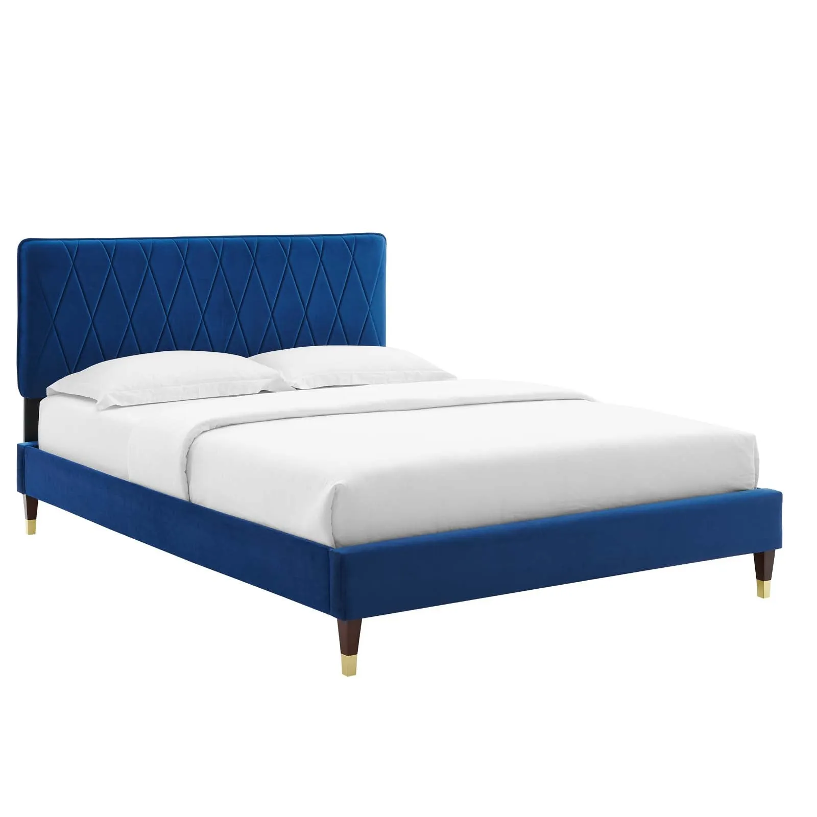 Phillipa  Performance Velvet Platform Bed