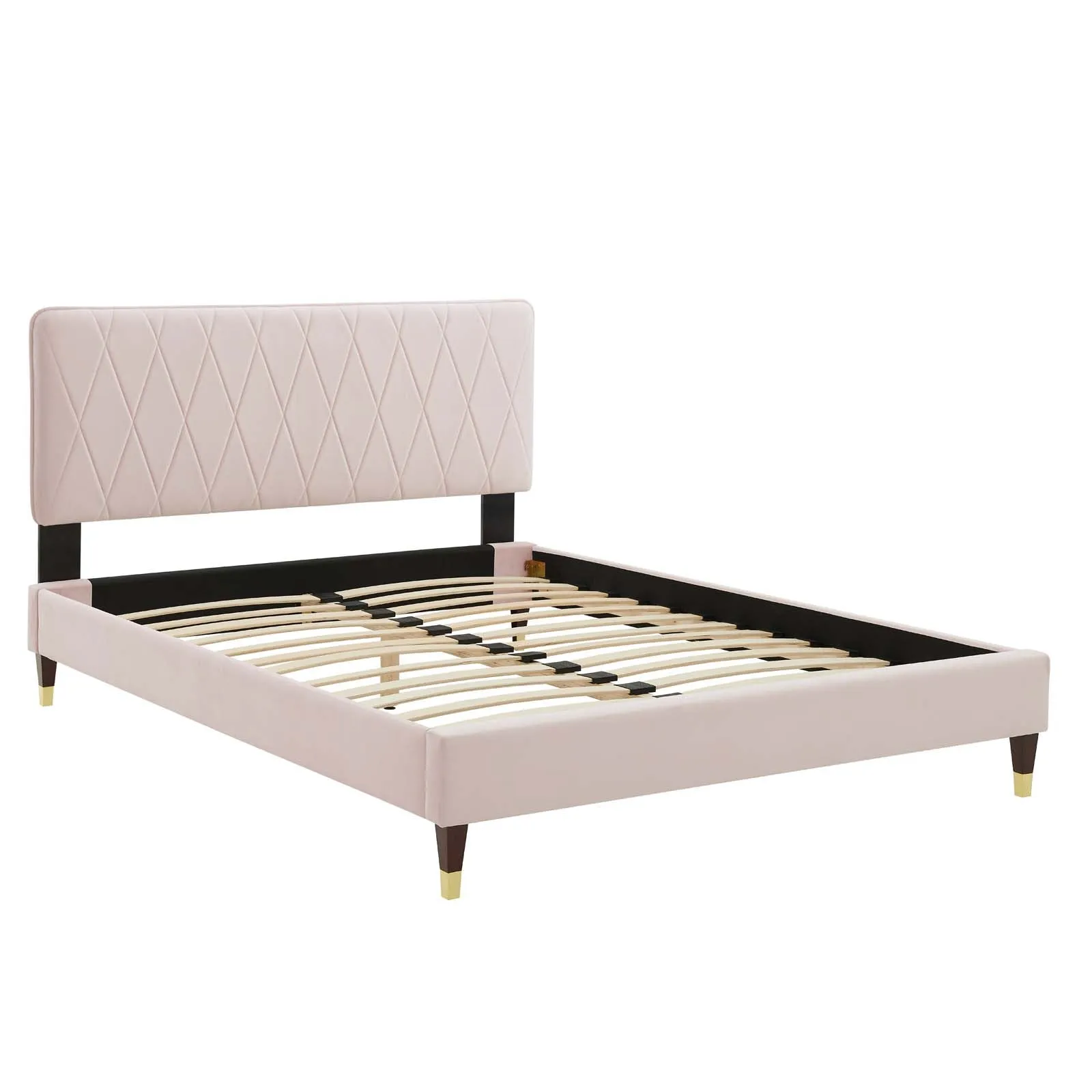 Phillipa  Performance Velvet Platform Bed