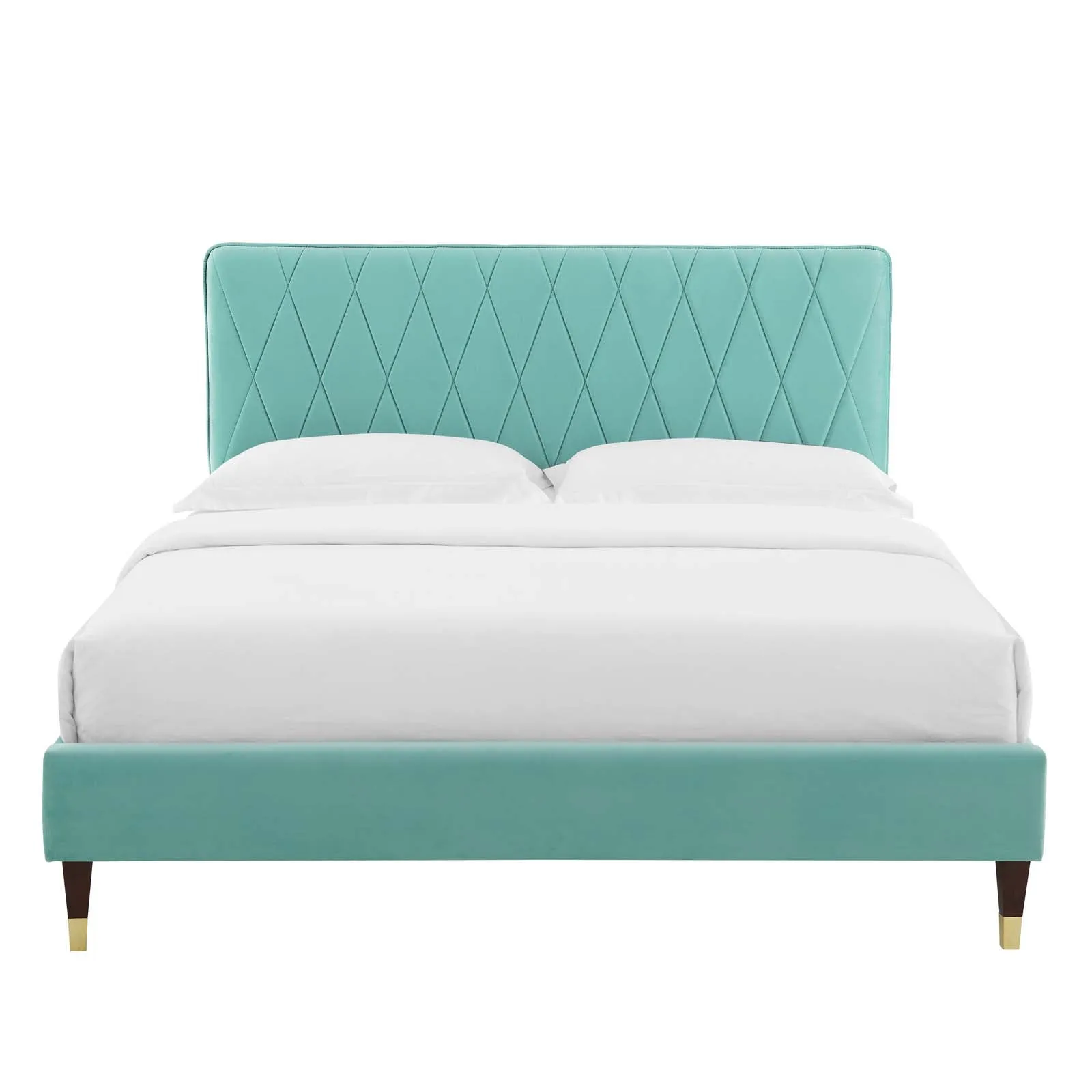 Phillipa  Performance Velvet Platform Bed