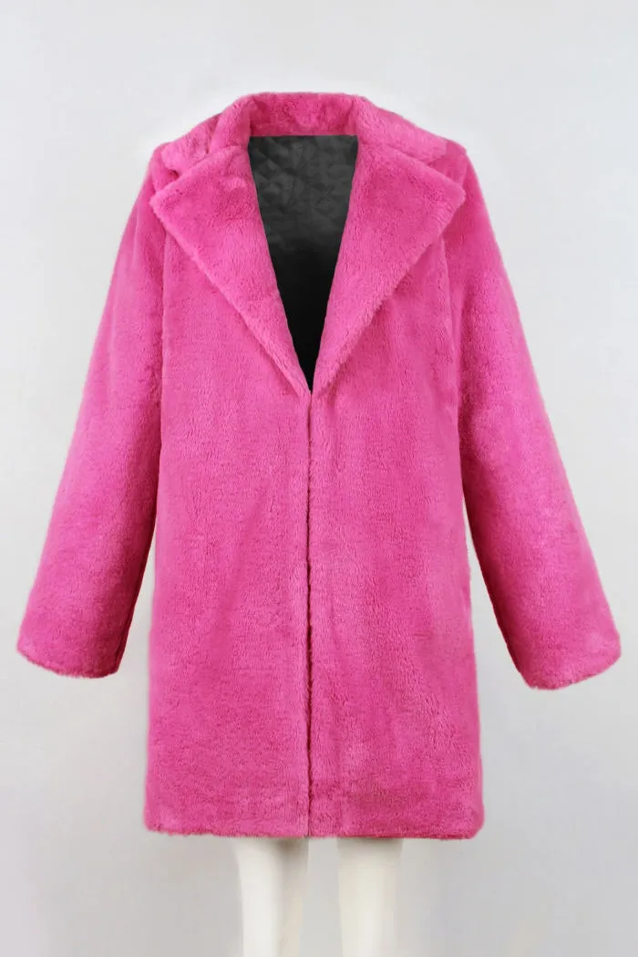 Pinkie Teddy Coat