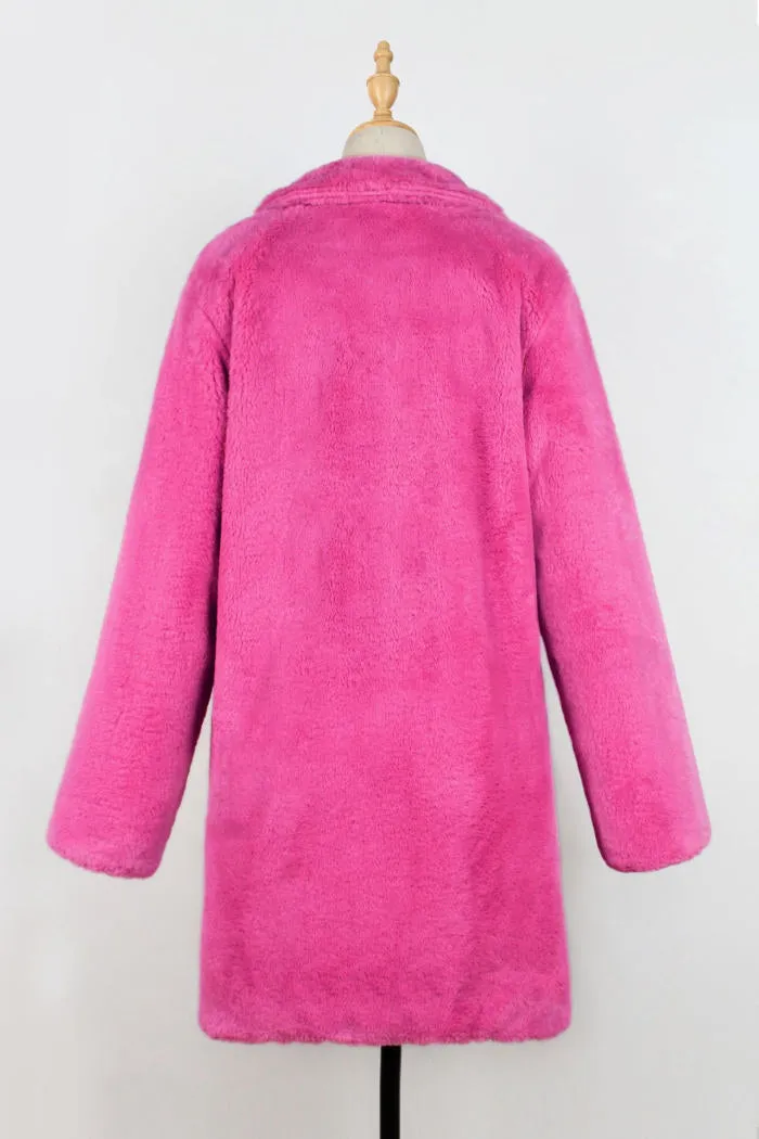 Pinkie Teddy Coat