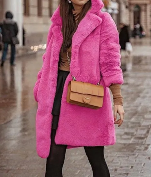 Pinkie Teddy Coat