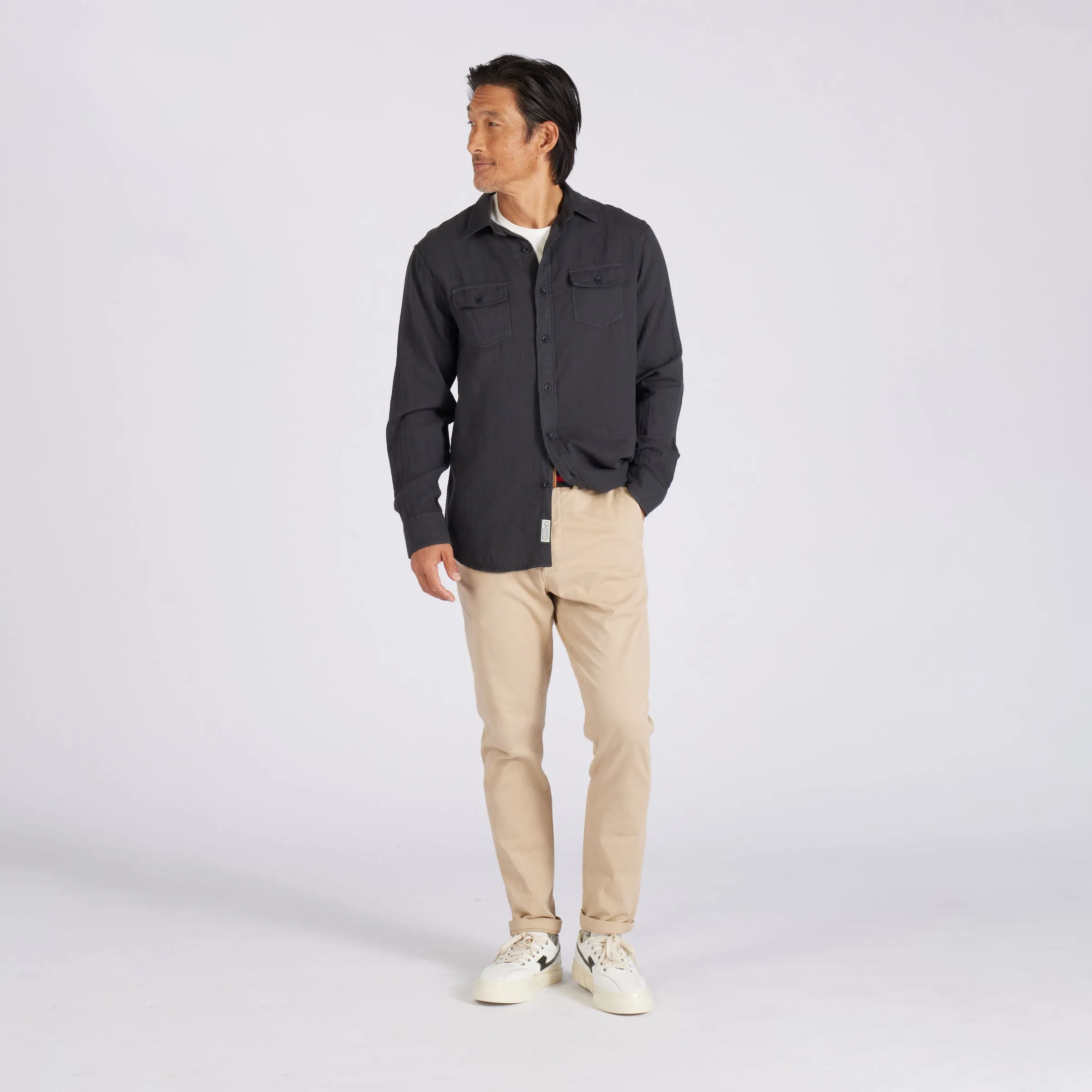 Precision Stretch Classic Fit Chino - Khaki