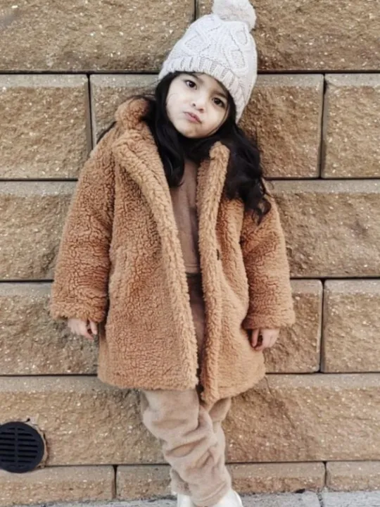 Pretty and Plush Teddy Coat