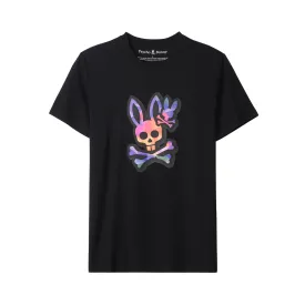 Psycho Bunny Randolph Graphic Tee (Black)