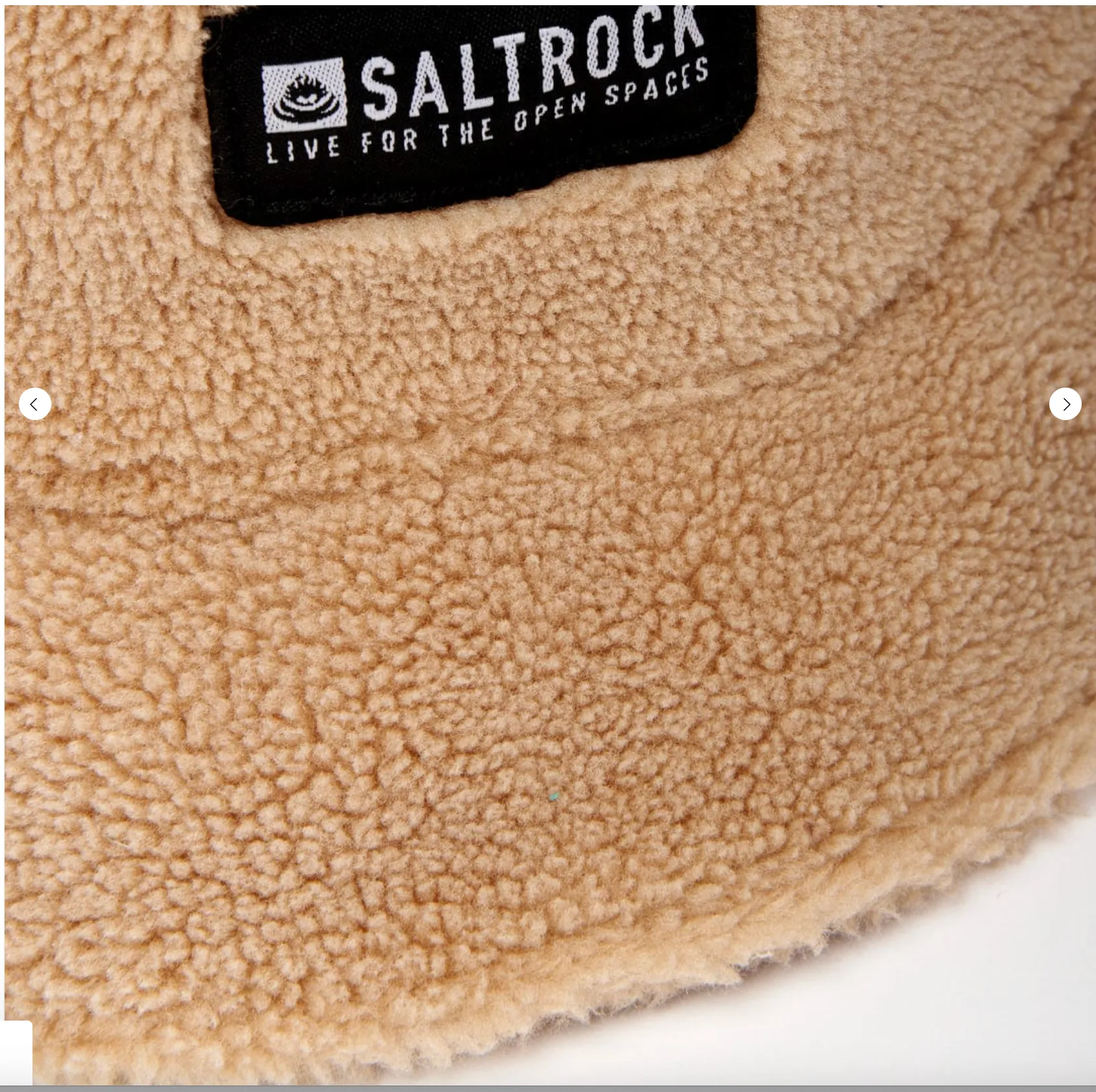 Saltrock Aran - Sherpa Bucket Hat - Cream