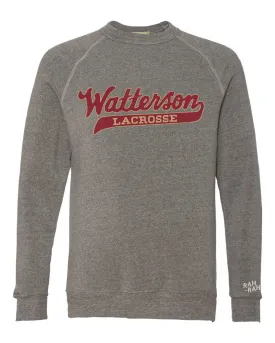 Script Watterson LAX Adult Unisex Crewneck Sweatshirt