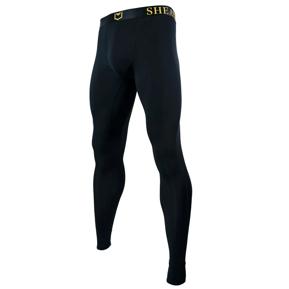 SHEATH Men's Dual Pouch Base Layer Bottoms