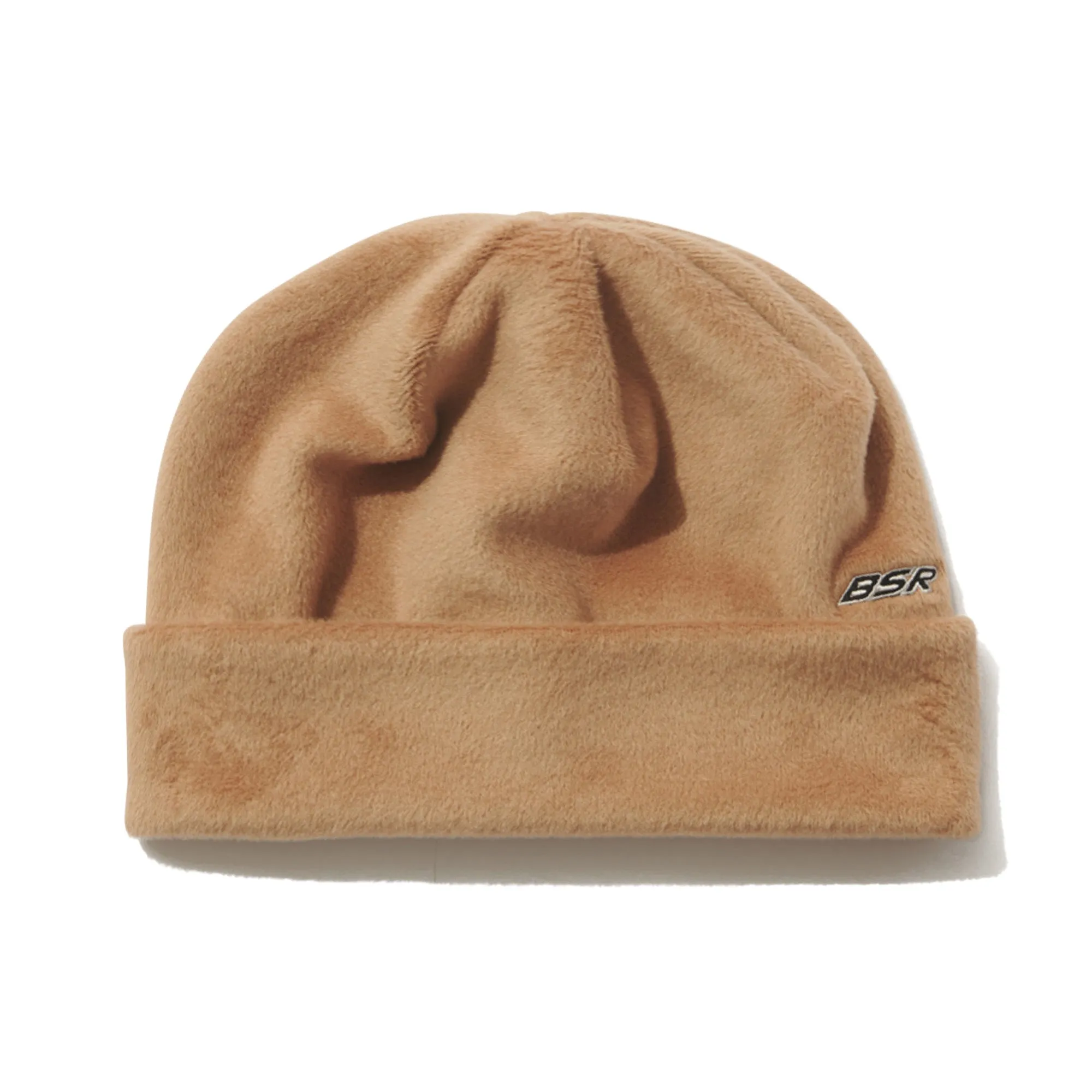 SOFT FUR BEANIE BROWN