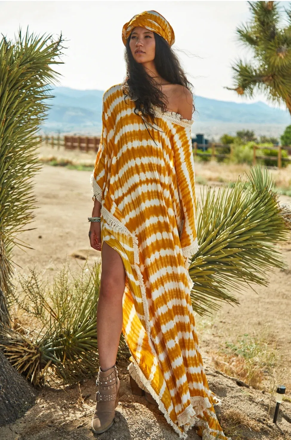 Sun show Kaftan Dress