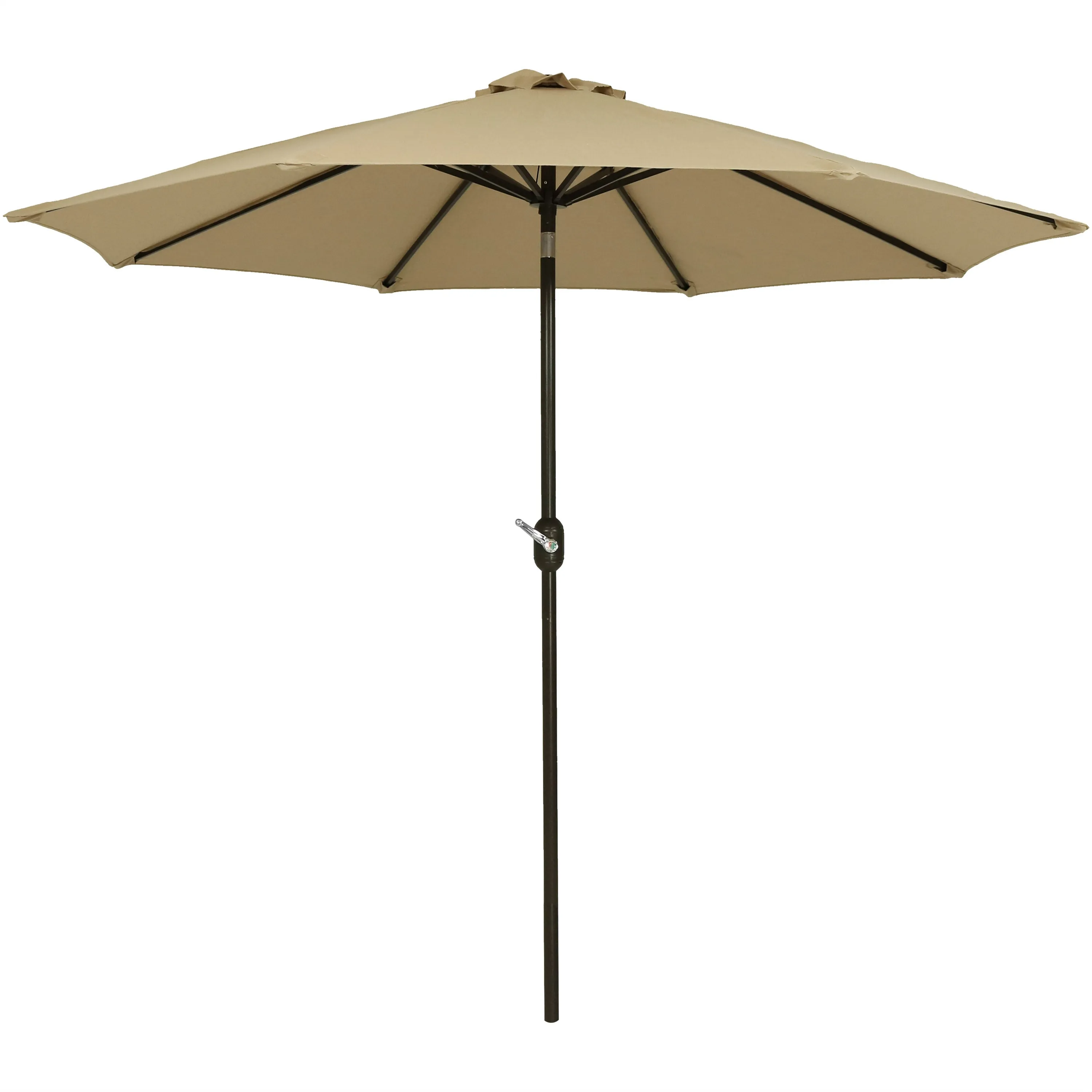 Sunnydaze 9' Aluminum Sunbrella Umbrella with Auto Tilt and Crank