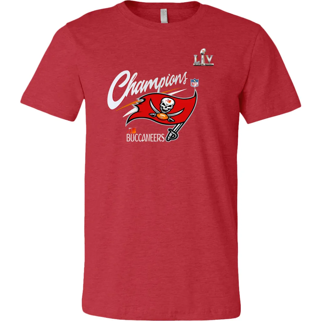 Tampa bay Shirt Mens Womens|Nfl super bowl LV champions T shirts|bucs Shirt (12 Colors)