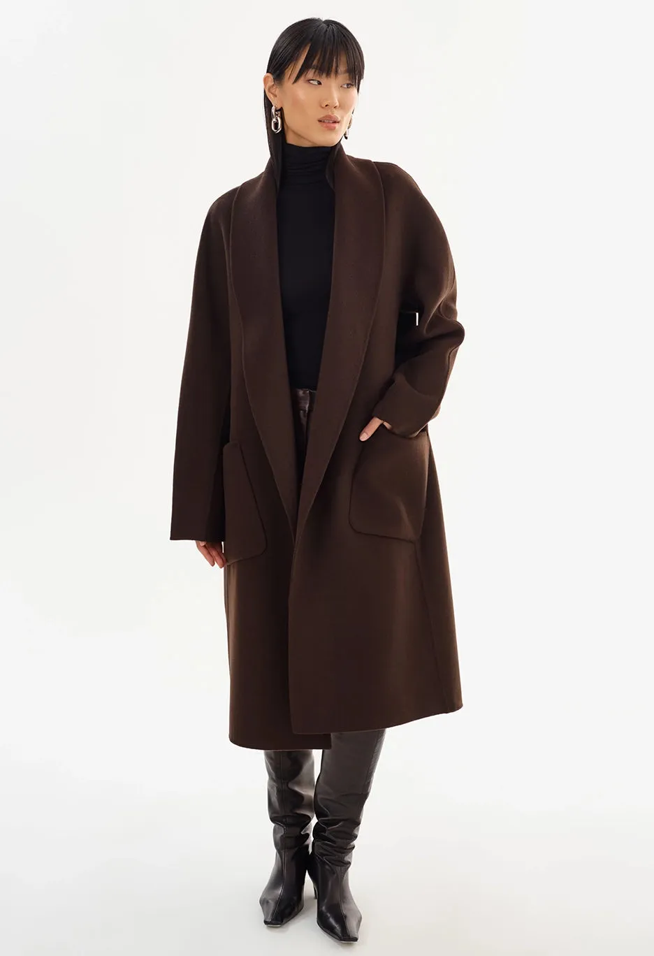 Thara Double Face Wool Coat