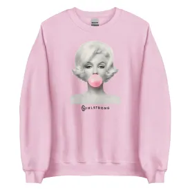 THE ESSENTIAL UNISEX SWEATSHIRT PINK MARILYN MONROE