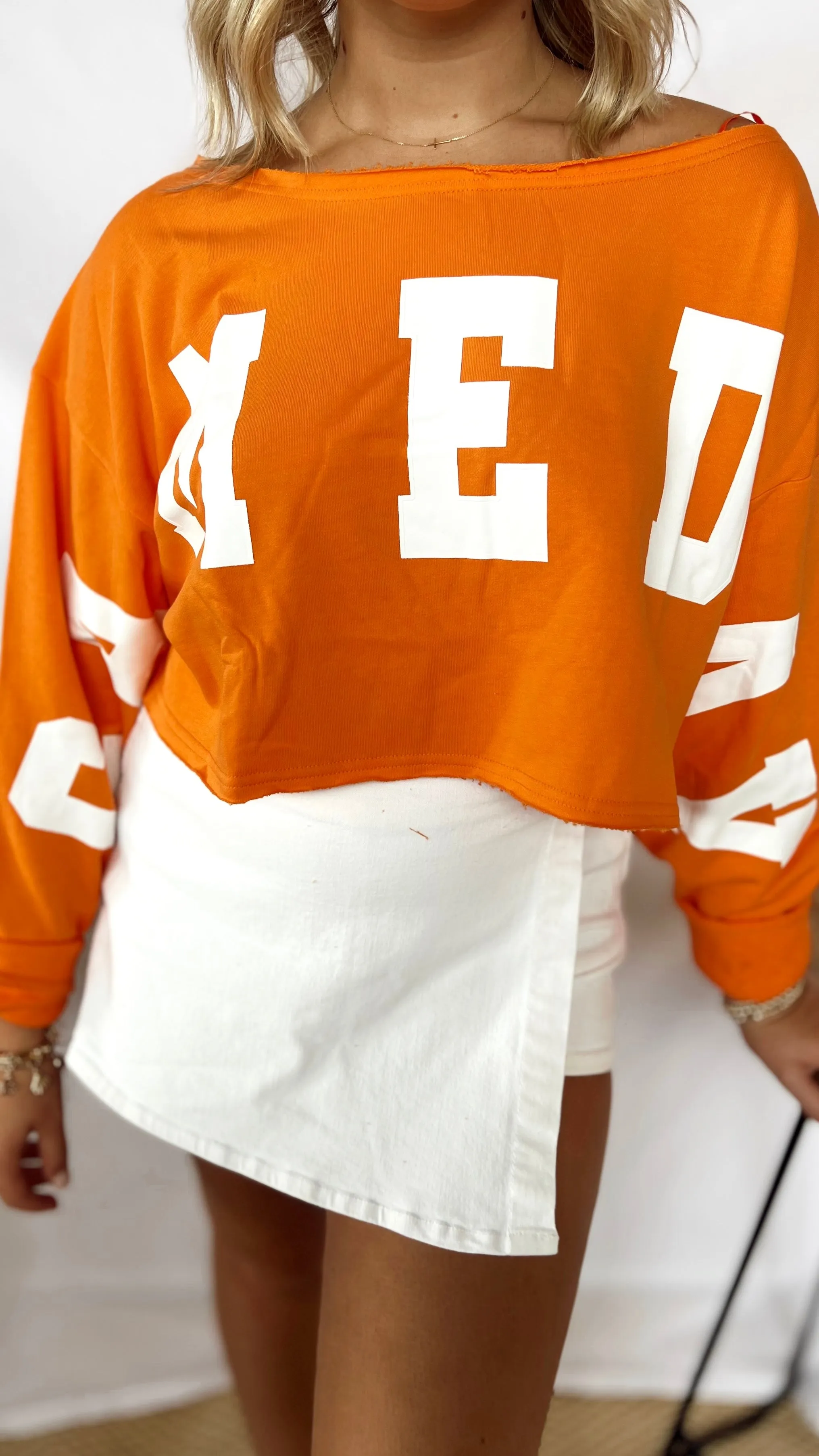 The Gameday Cropped Sweatshirt