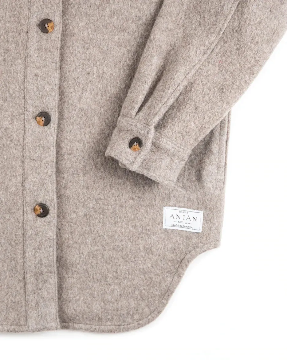 The Loft Coat in Sandstone