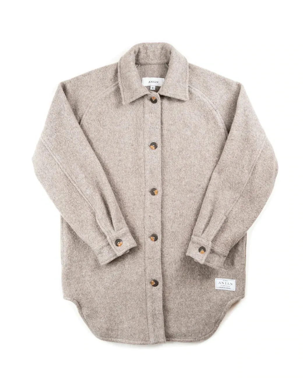 The Loft Coat in Sandstone