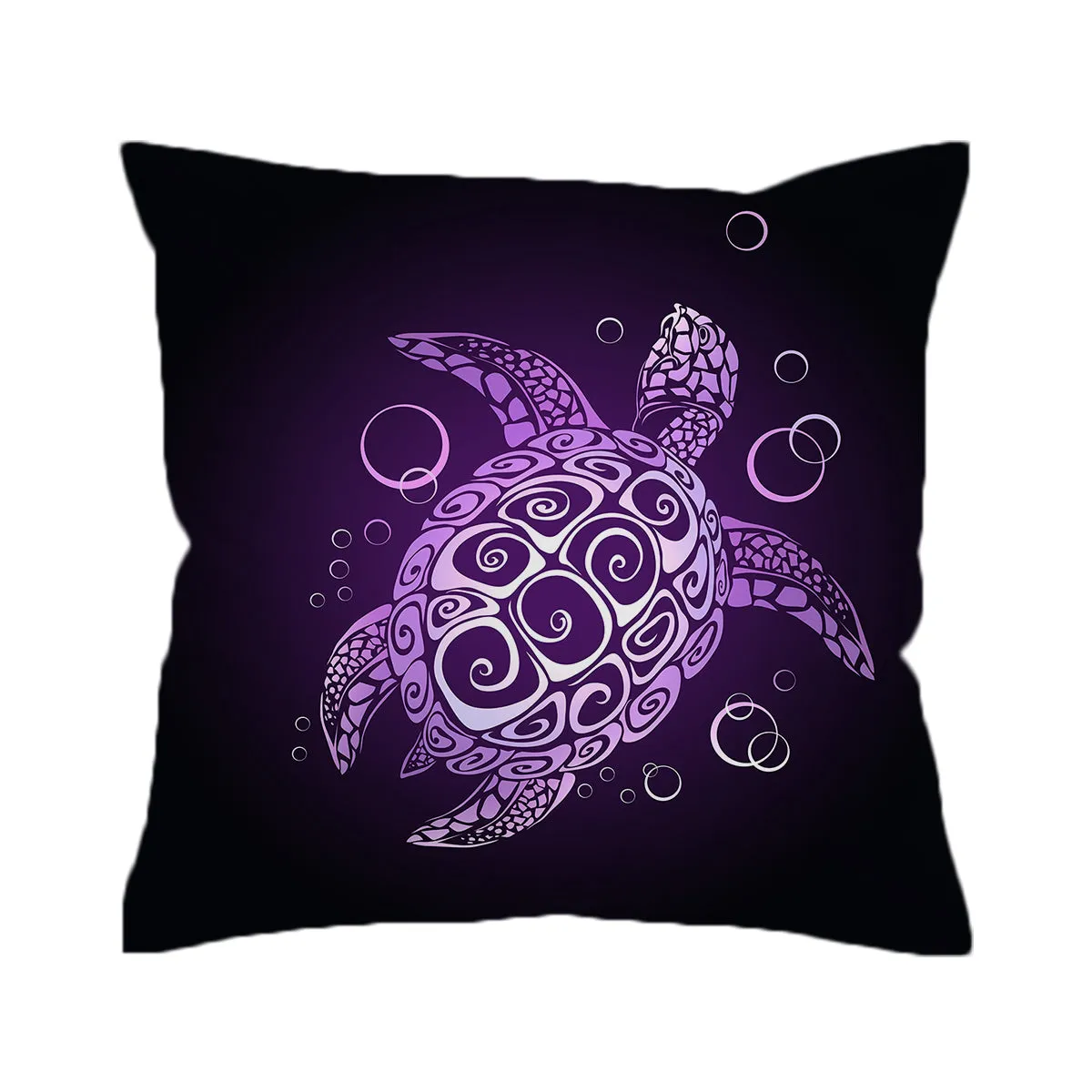 The Purple Turtle Twist Reversible Bed Cover Set