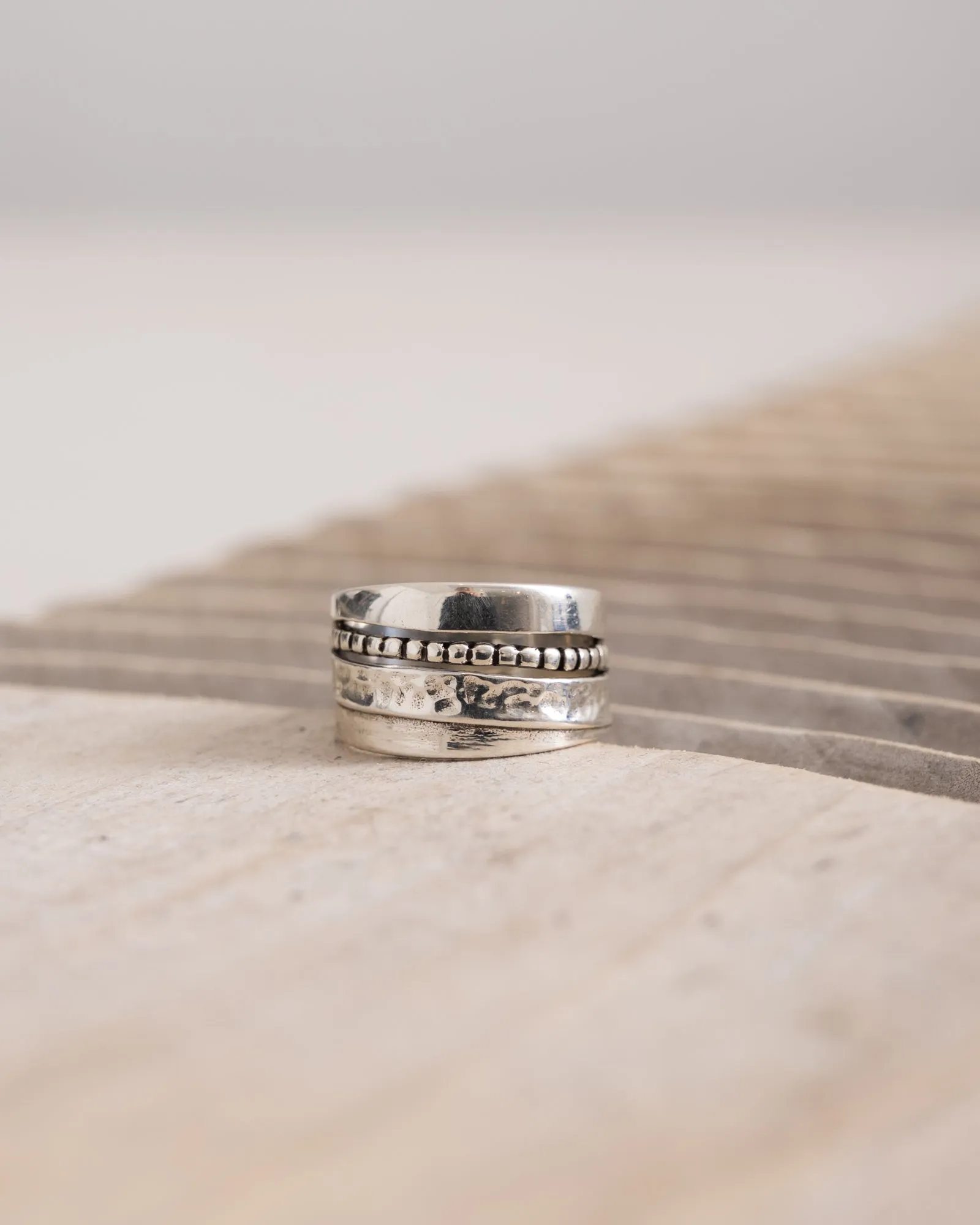 TILTIL Ring Silver Oxxi