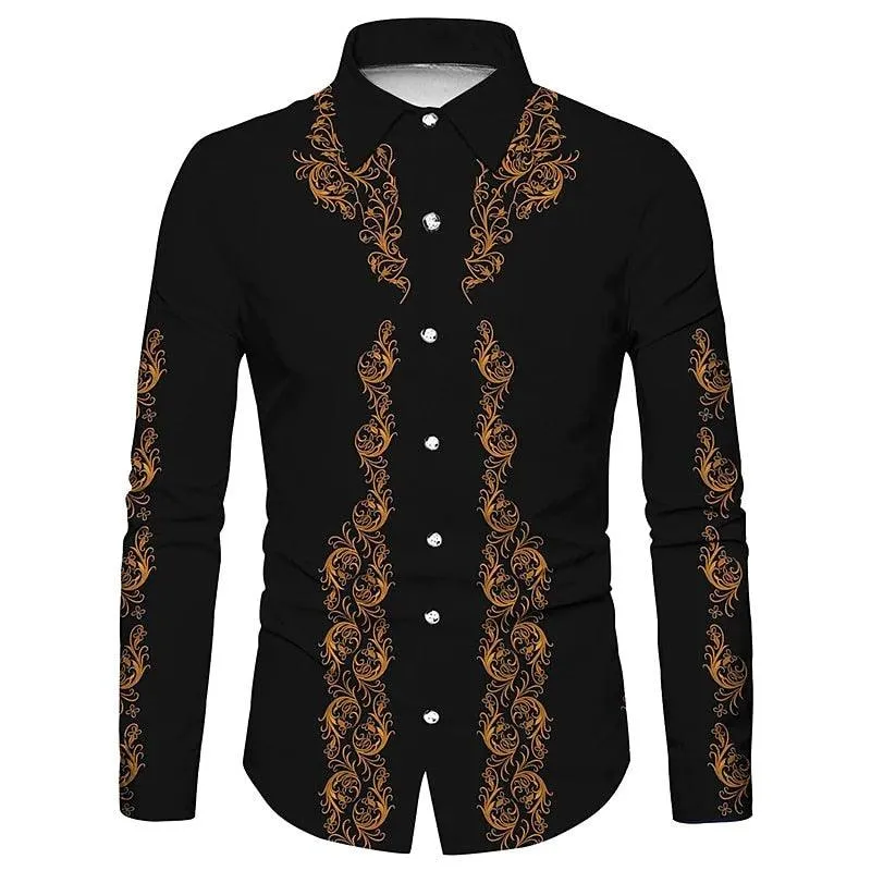 Tribal Western Dress Shirt