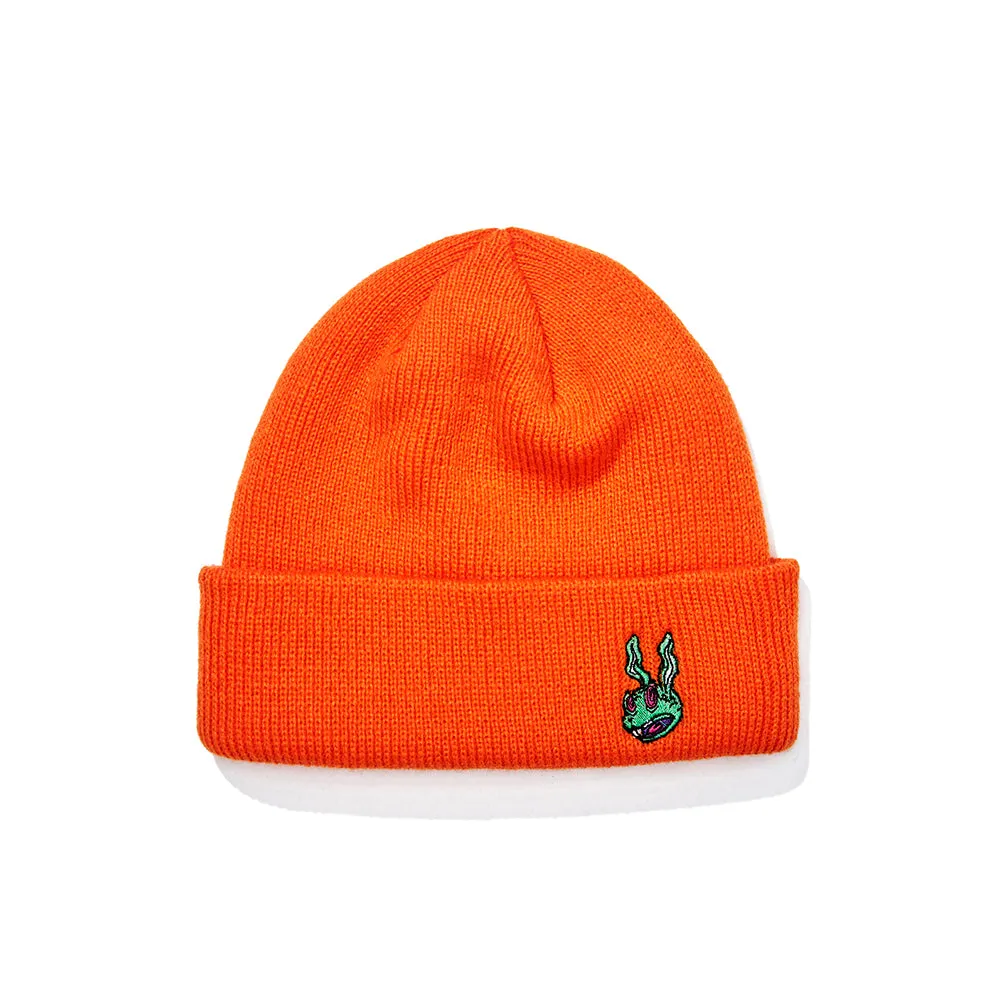 TRIPPY RABBIT BEANIE ORANGE