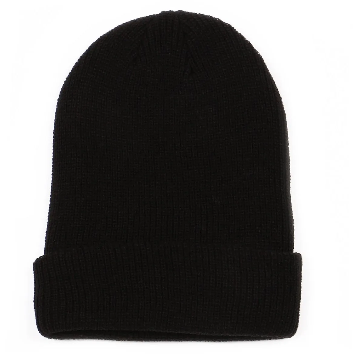 Ultra Soft Woven Knit Cuffed Beanie