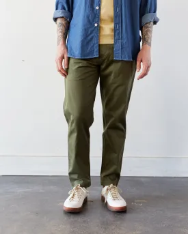 Universal Works Military Chino Twill, Light Olive