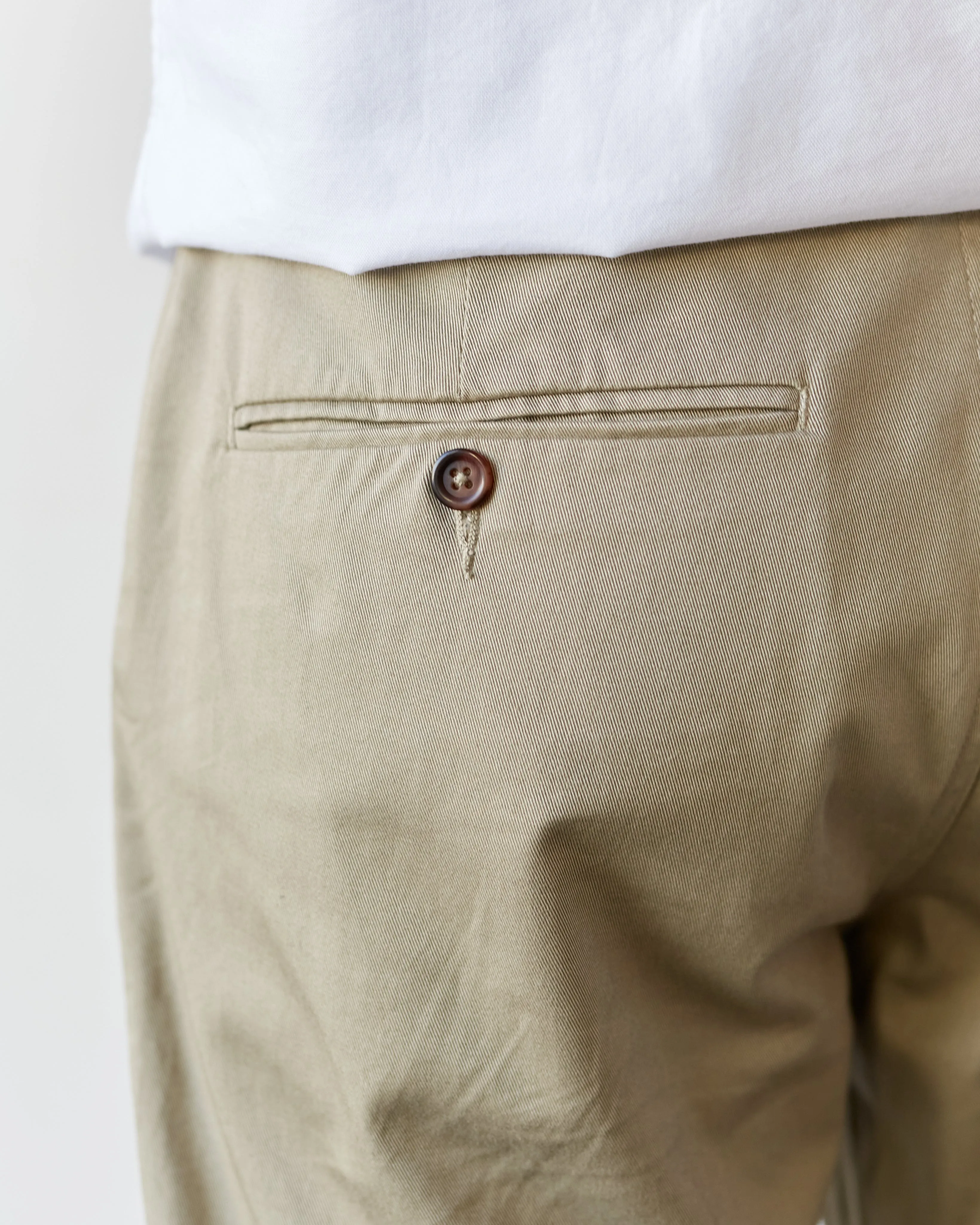 Universal Works Military Chino Twill, Stone