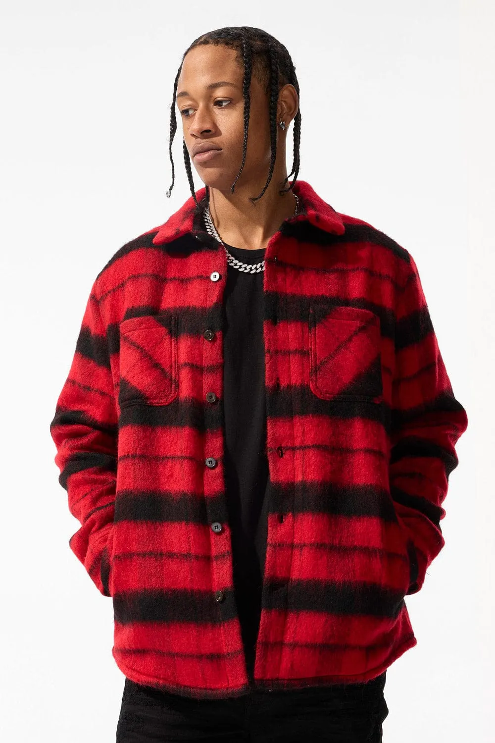 Vandal Flannel Shacket (Buffalo Plaid)