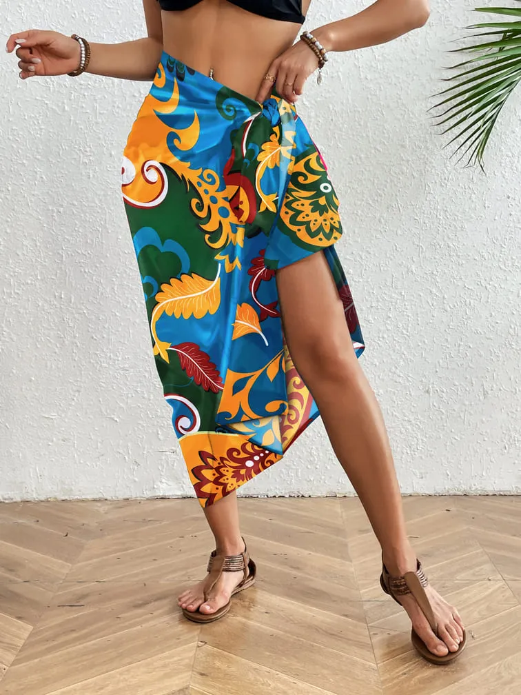 Women Beach Wrap Dress Sarong