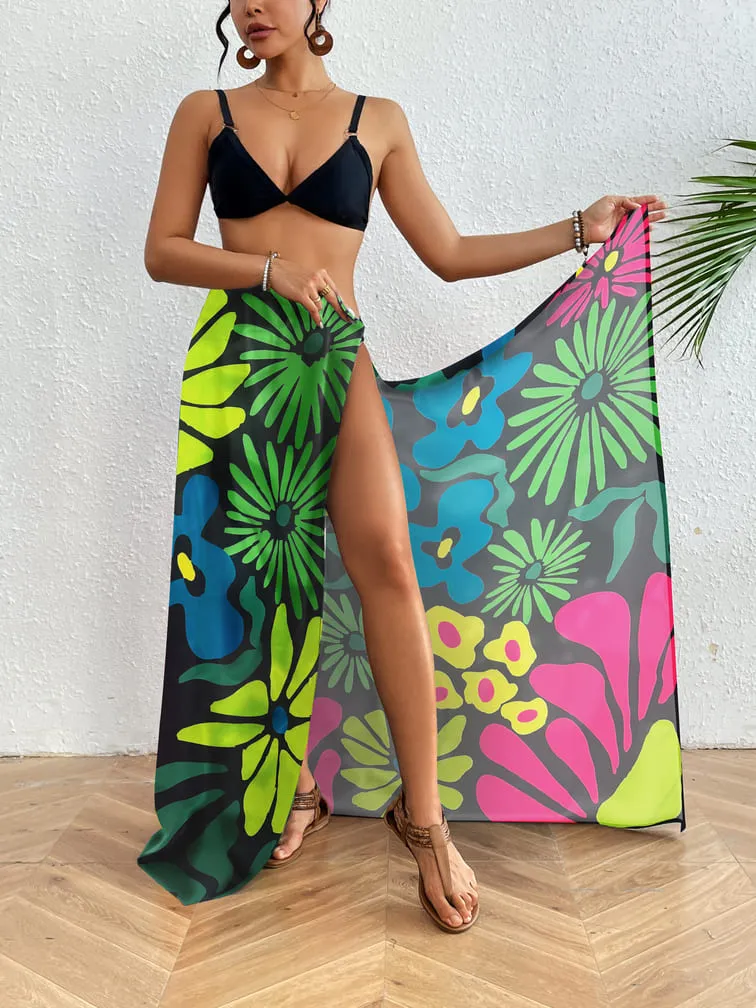 Women Beach Wrap Dress Sarong