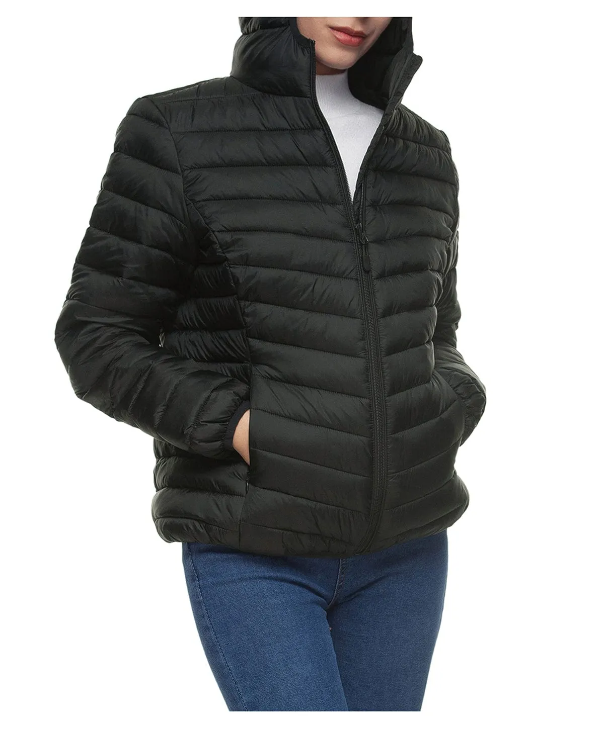 Women's Lightweight Packable Puffer Jacket Winter Coat