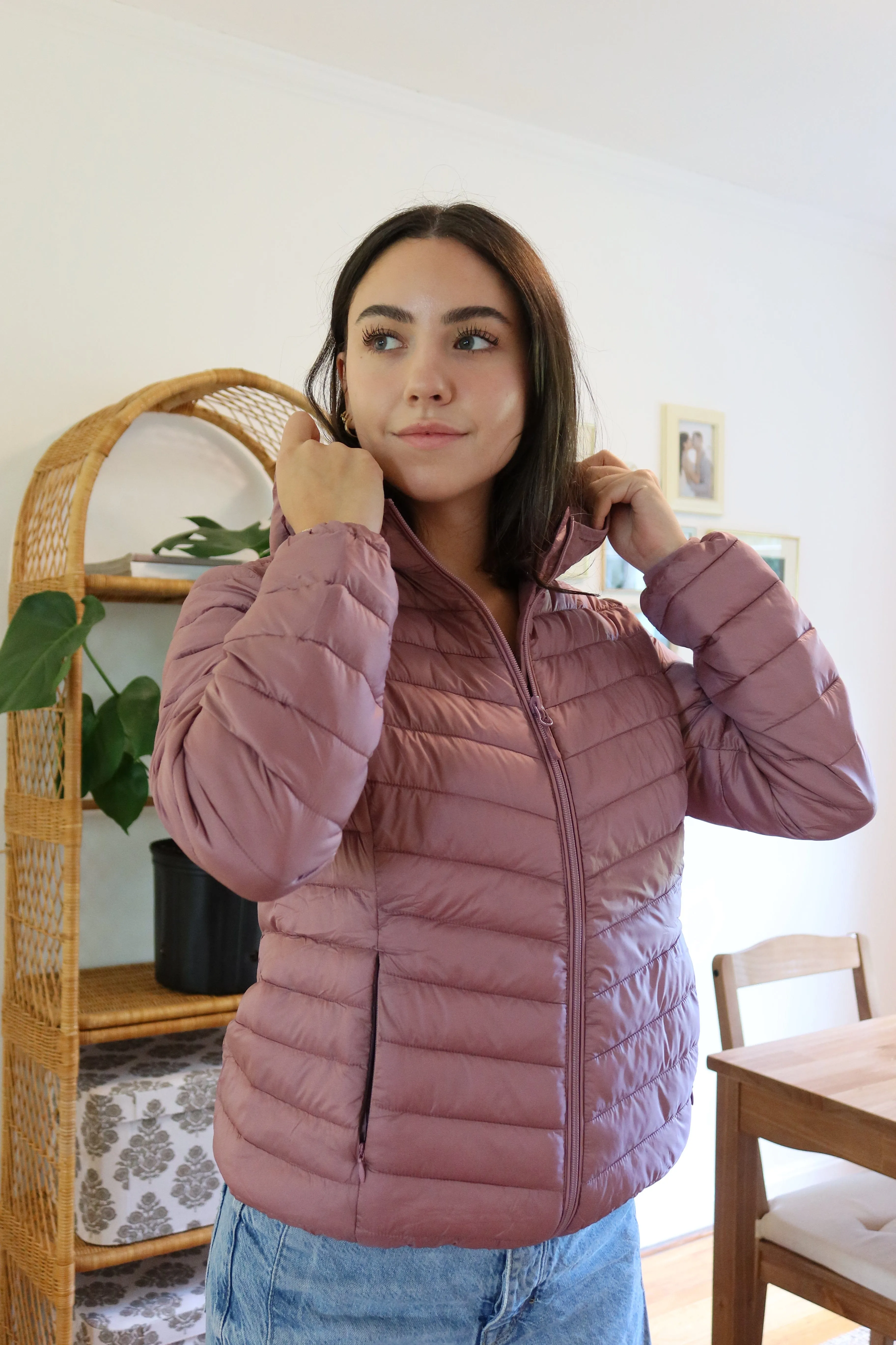 Women's Lightweight Packable Puffer Jacket Winter Coat