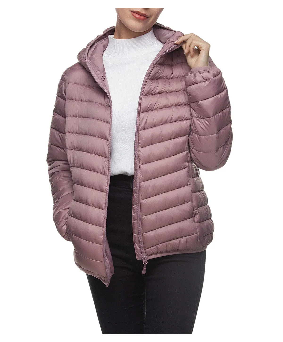 Women's Lightweight Packable Puffer Jacket Winter Coat