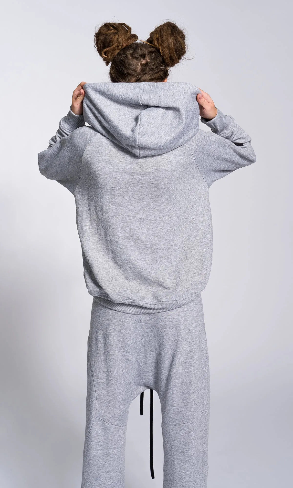 Zip-up Hooded Sweatshirt